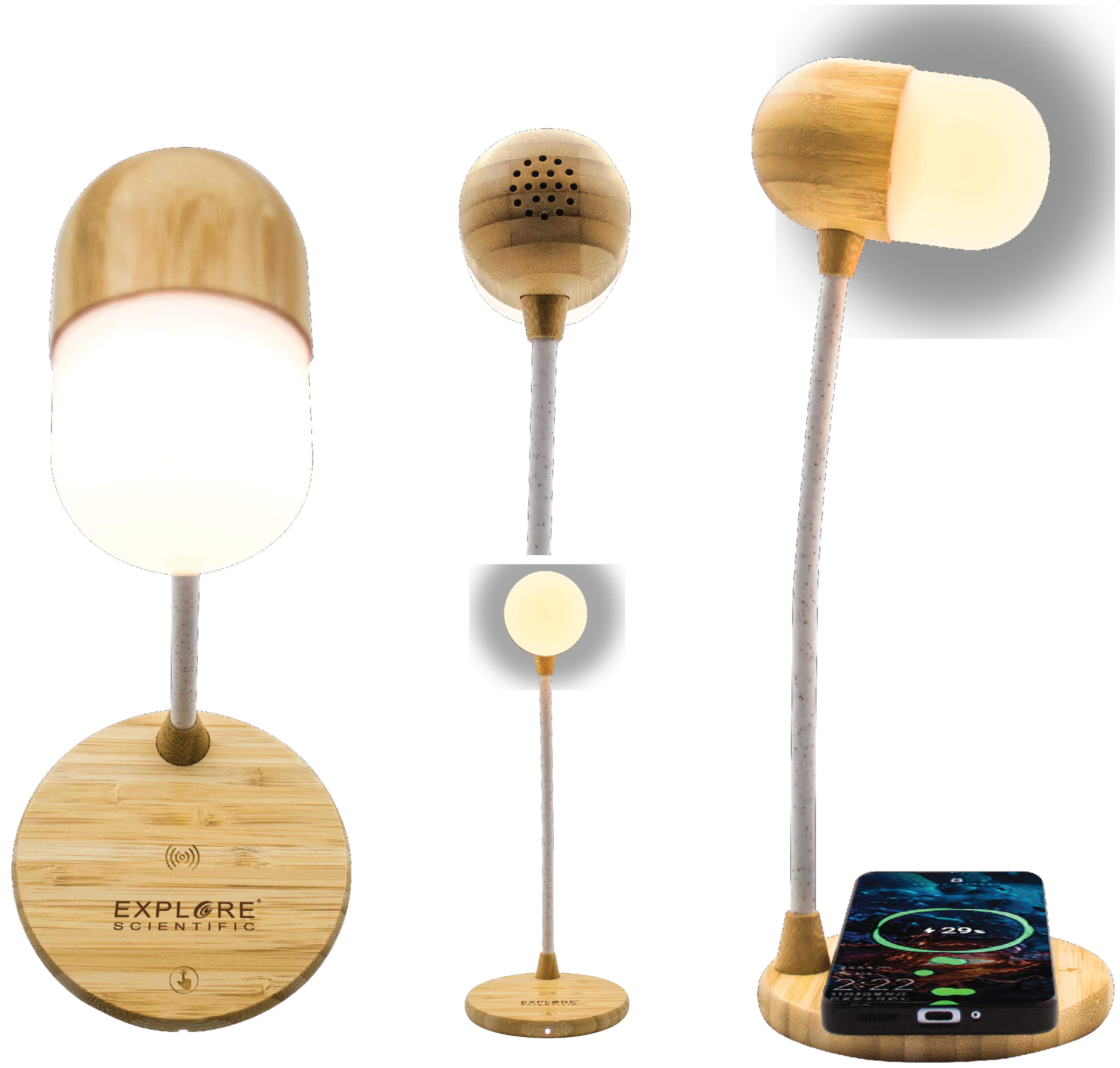 lampada bambù Lampada Bambù con ricarica telefonica e speaker Recensione